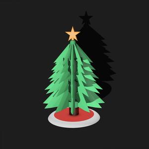Christmas tree for 3D Printer | Easy to assemble