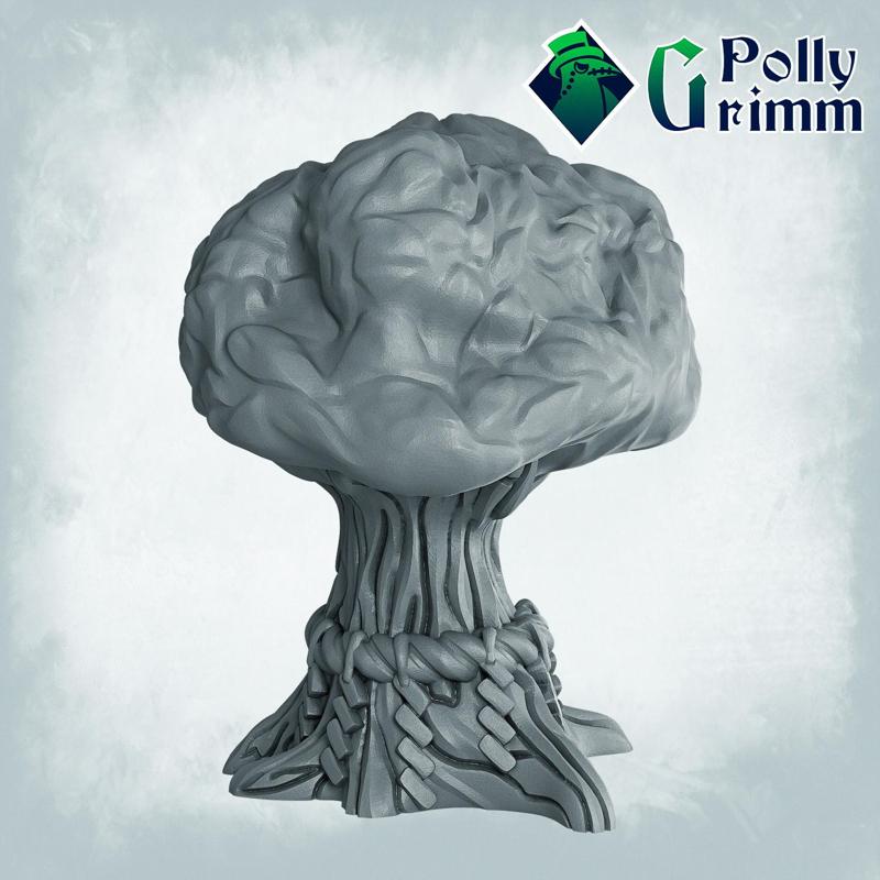 Night Parade of One Hundred Demons. Japanese folklore set. Tabletop miniature. Terrain holly tree