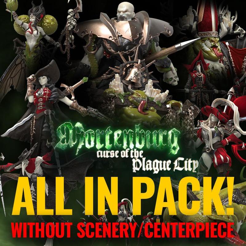 Mortenburg, Curse of the Plague City All in Pack (without scenery/Centerpiece)