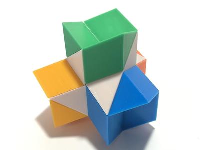 Four Corners - Interlocking puzzle by Stewart Coffin (STC #6)