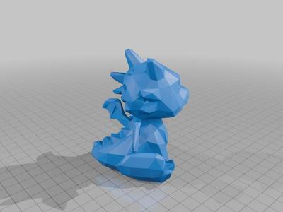 Lowpoly Dragon!!!