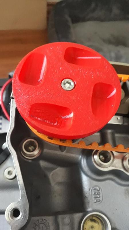 Desmo rotate button