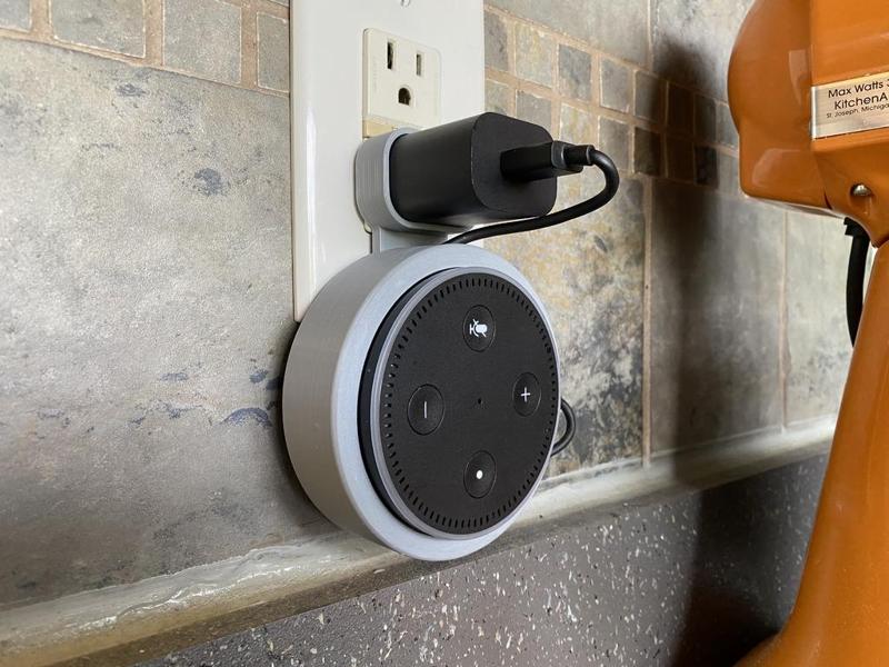 Echo Dot Plug Hanger