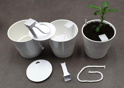 Self watering kit for IKEA Muskot 12 cm Plant Pot  (lightweight design)