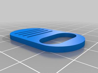 Face shield V3 headband adapter (3D19)