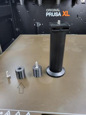 Zentrierhilfe für Original Prusa XL Filamenthalter