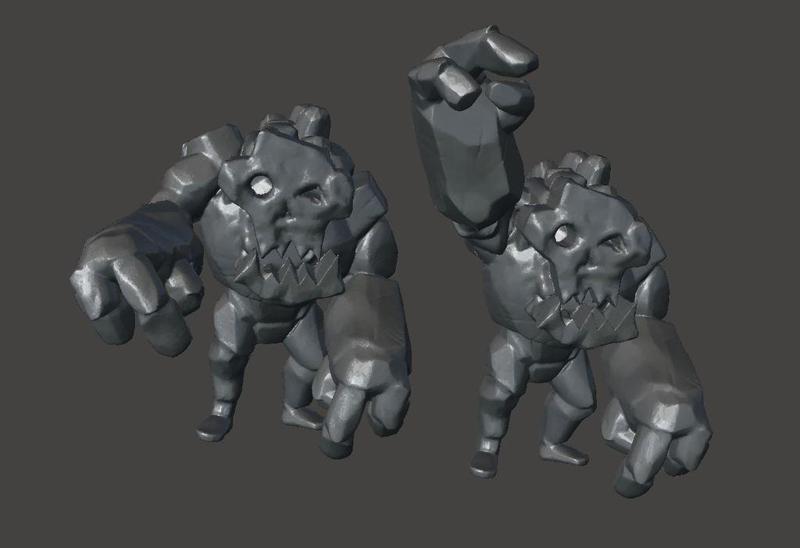 Idol of Gork - Ork / Goblin Rock Golem