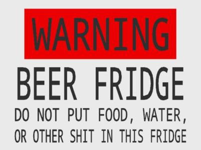 Beer Fridge Magnet