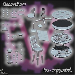 Maiden's Delights Cafe Decorations