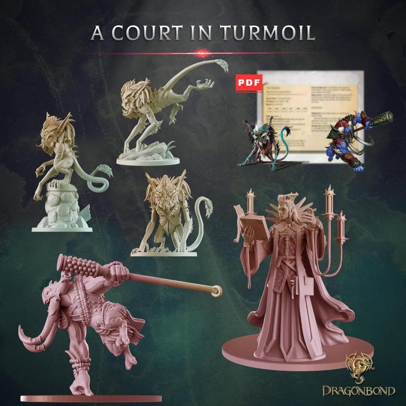 Dragonbond Tribes Bundle 4: A court in turmoil