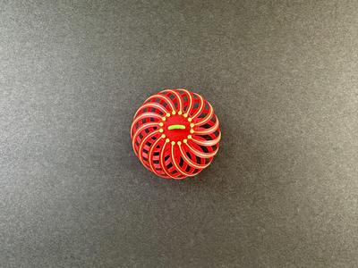 Spiral Christmas Tree Ornament - No Supports - Easy Print 4gms only