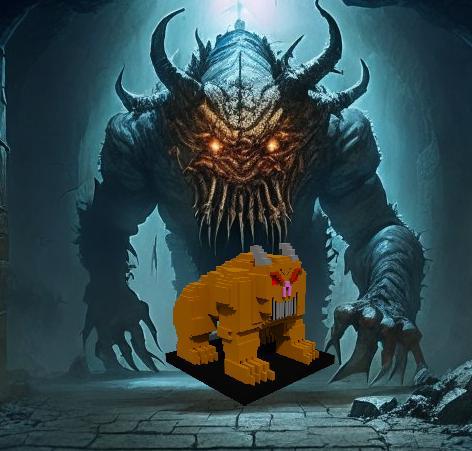 Lungeon Run Board Game Monster Hulk