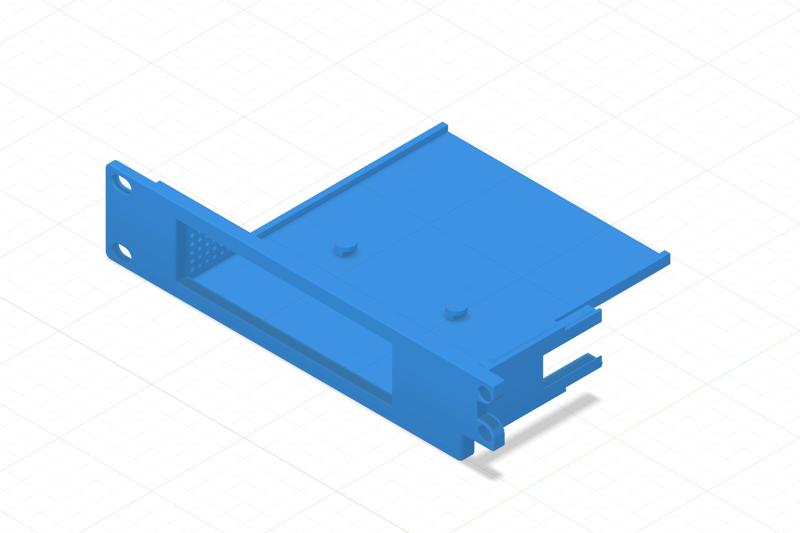 MikroTik CRS305 modular rack shelf