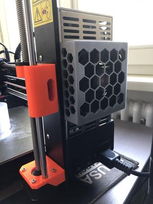Prusa I3 MK3 Power Supply 92mm Fan Cover