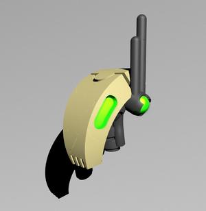 Space Cyber Undead - Alternative head