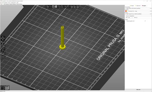 Filament Guide for IKEA Lack enclosure
