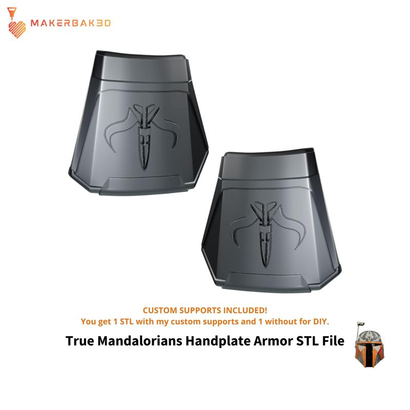 True Mandalorian Hand Armor