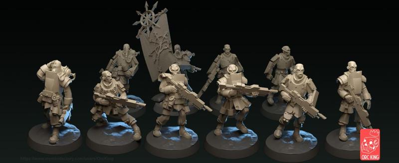 15 Renegade Soldiers (Supported)