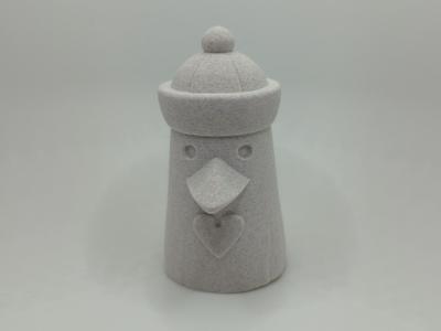 Winter Penguin with Hat and Heart