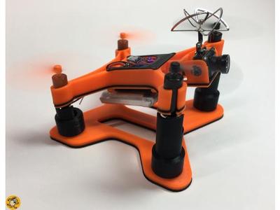 MicroPrinted FPV drone