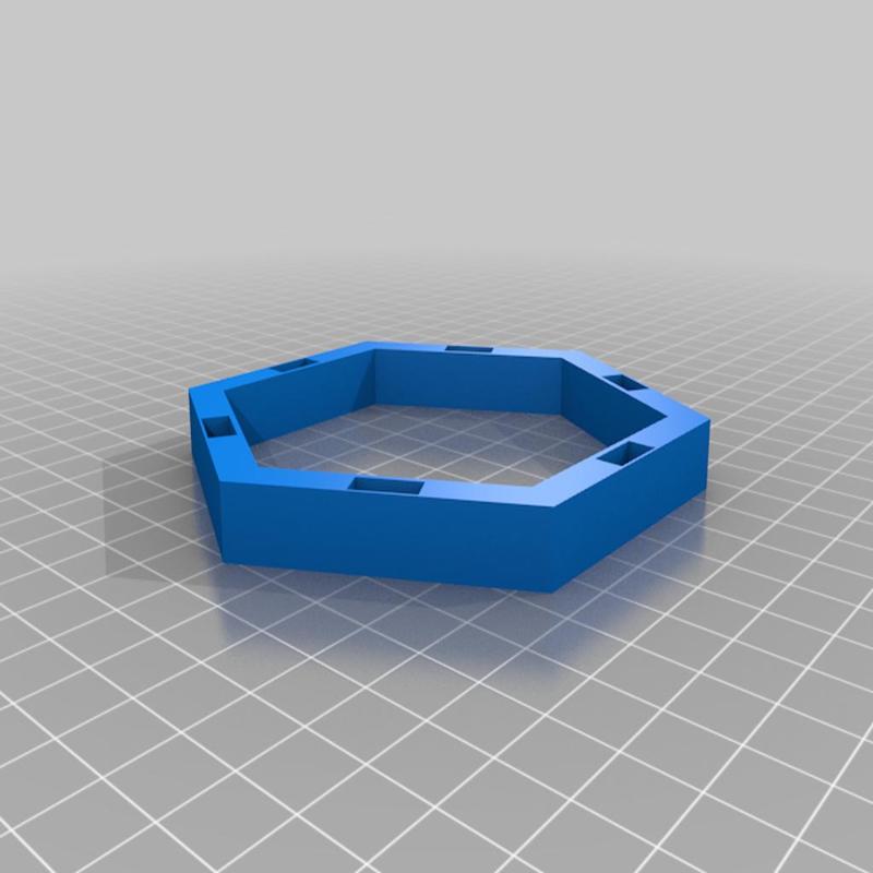 Parametric Modular Hex Bottle Rack