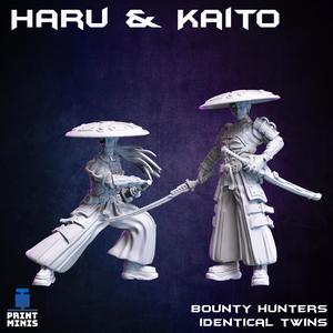 Haru and Kaito - The Bounty Hunter Collection