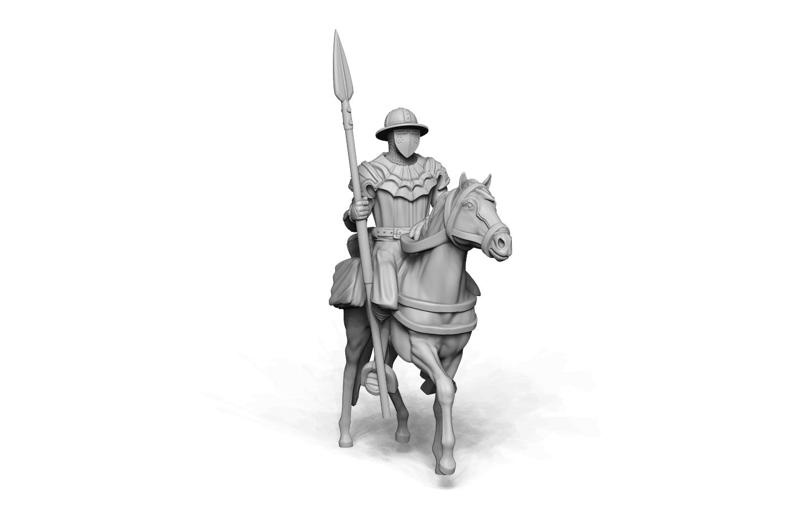 Mounted Guard Spear - Bandits and Knights Vol.2 Kickstarter