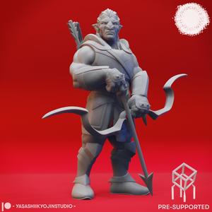 Hobgoblin Archer - Book of Beasts - Tabletop Miniatures (Pre-Supported)