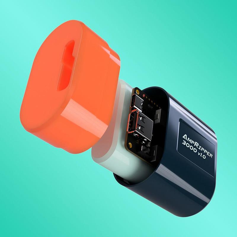 Portable AmpRipper 3000 7800mA LiPo Project Case