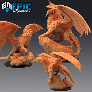 Silver Dragon Set / Legendary Drake / Winged Mountain Encounter / Magical Beast