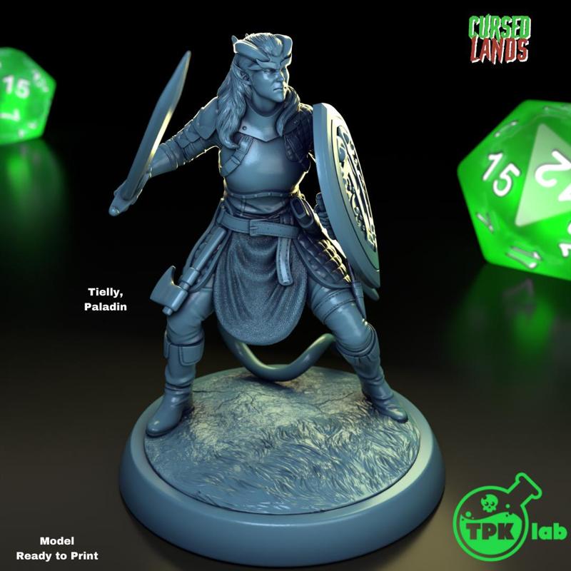 Tielly, Tiefling Paladin