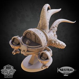 Tentacle Pod Astral Ship (Large Version)