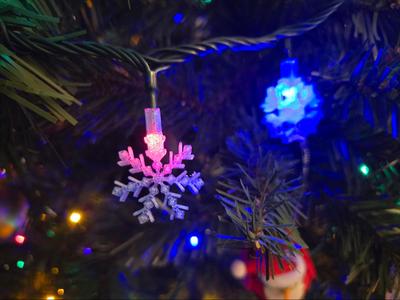 Snowflakes for LED Christmas Lights