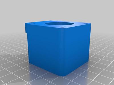 geeetech a10 x axis dust cover taller