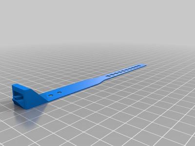 Reusable Cable Tie with Mounting Holes