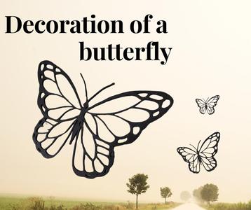 Butterfly decoration