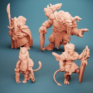 Heartwood Wardens: Storytelling Poses (Set of 4)