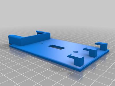 Switch Plate with RGB Controller Dock