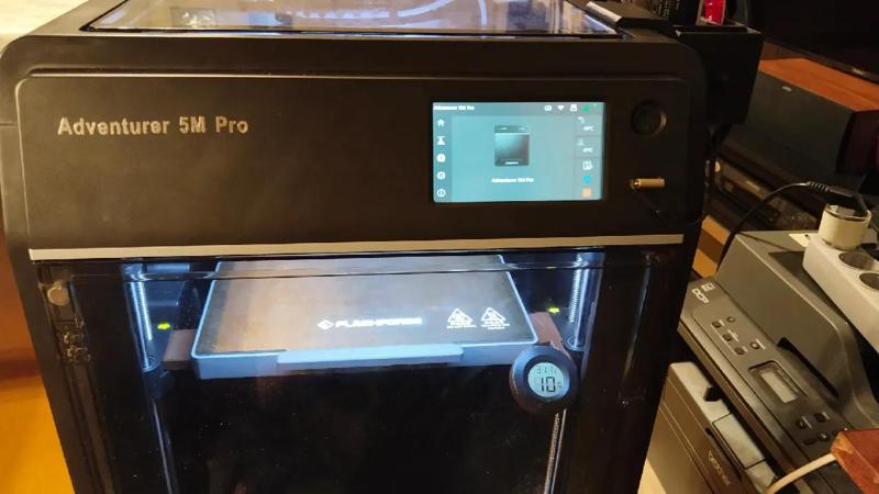 Hygrometer holder for Flasforge AD5M Pro.   