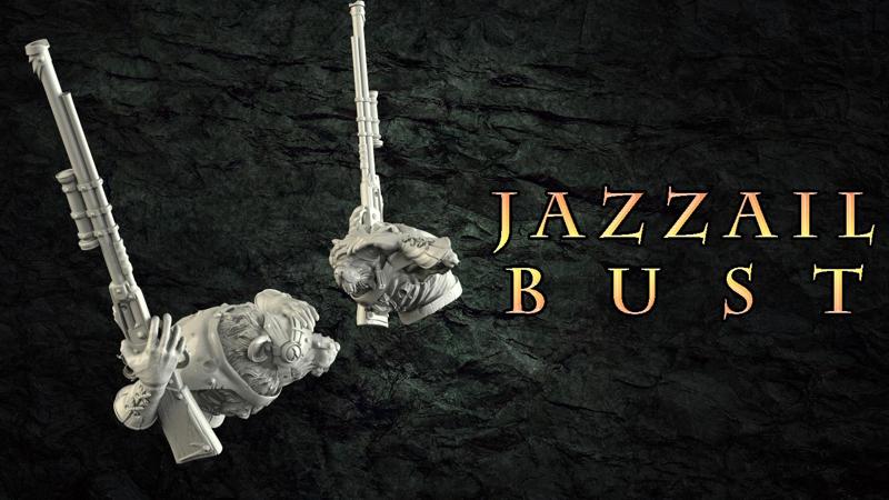 Jezzail bust