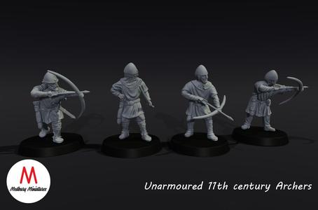 unarmoured Archers x4