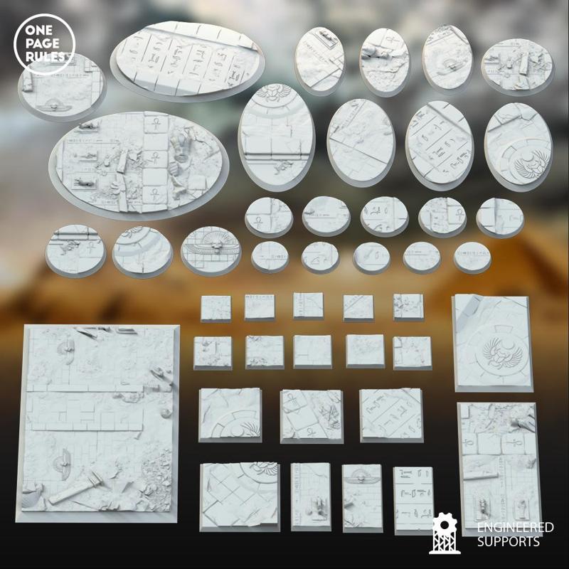 Mummified Undead Bases (Round & Square)