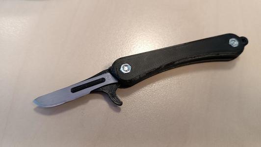 Pocket scalpel knife | folding scalpel knife