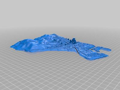 GTAV map split