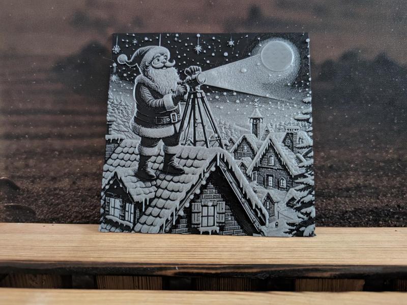 Santa Claus on the Roof