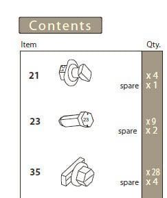 Palram Greenhouse Snap and Grow Spare Parts