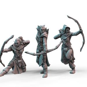 Wood Elf Archers (F) (pre-supported)
