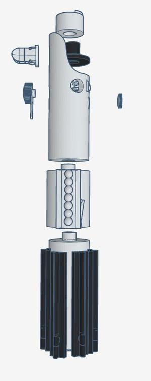 Lukes lightsaber a new hope