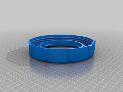 Adapter with thread for 10l Barrel