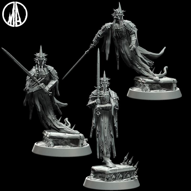 Wretched Soul - Lost Souls - 3 Poses